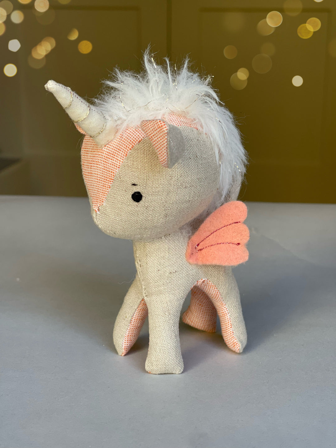 Free Unicorn doll pattern and tutorial