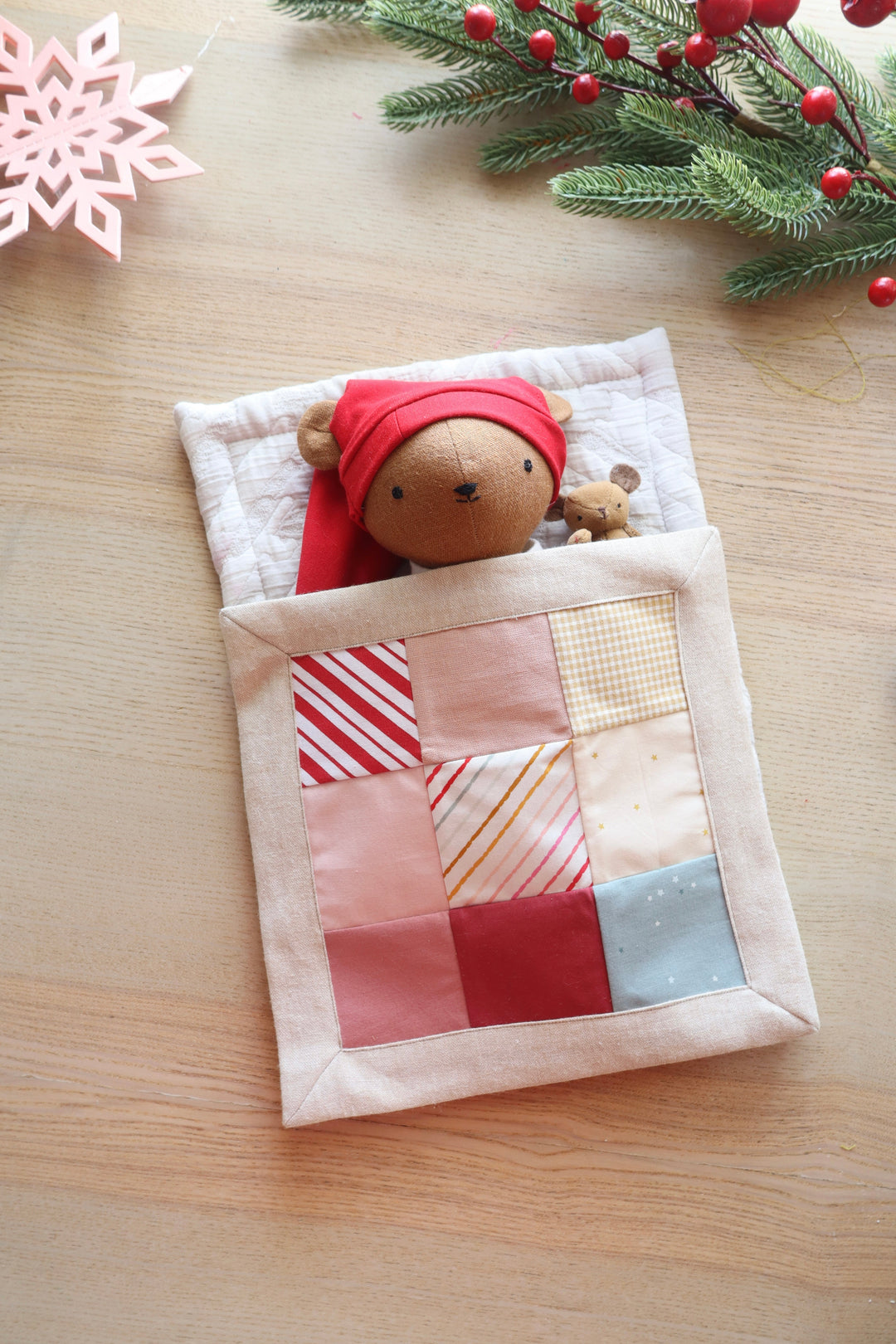 Free doll's blanket pattern