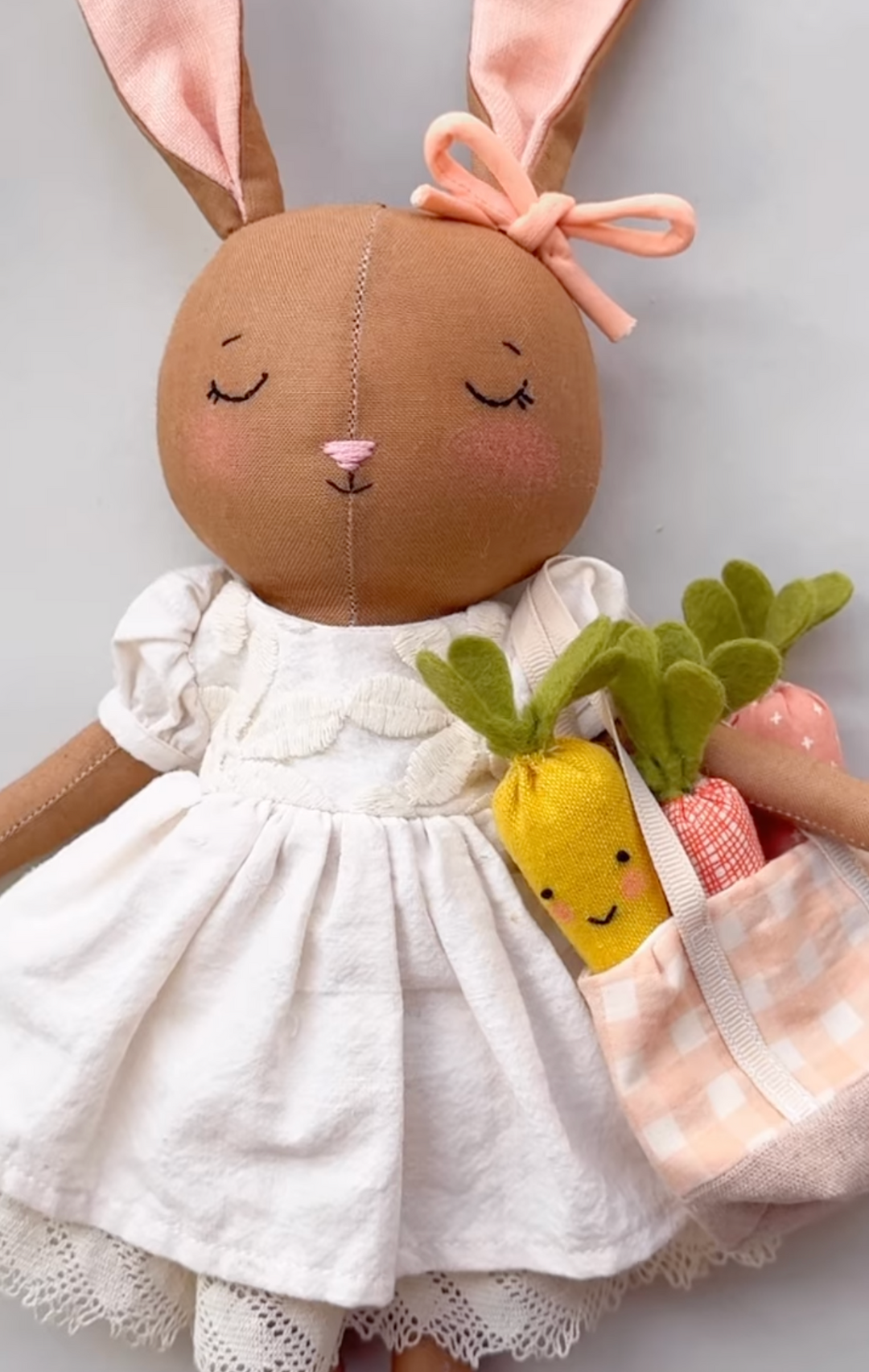 Fabric carrot tutorial